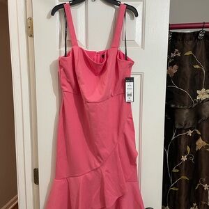 BCBG Vibrant Pink Mini Dress